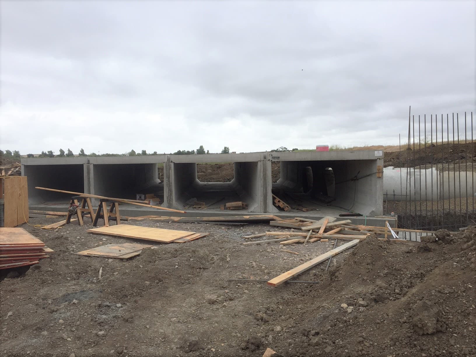Box Culvert with Wing Wall | Gasser Drive