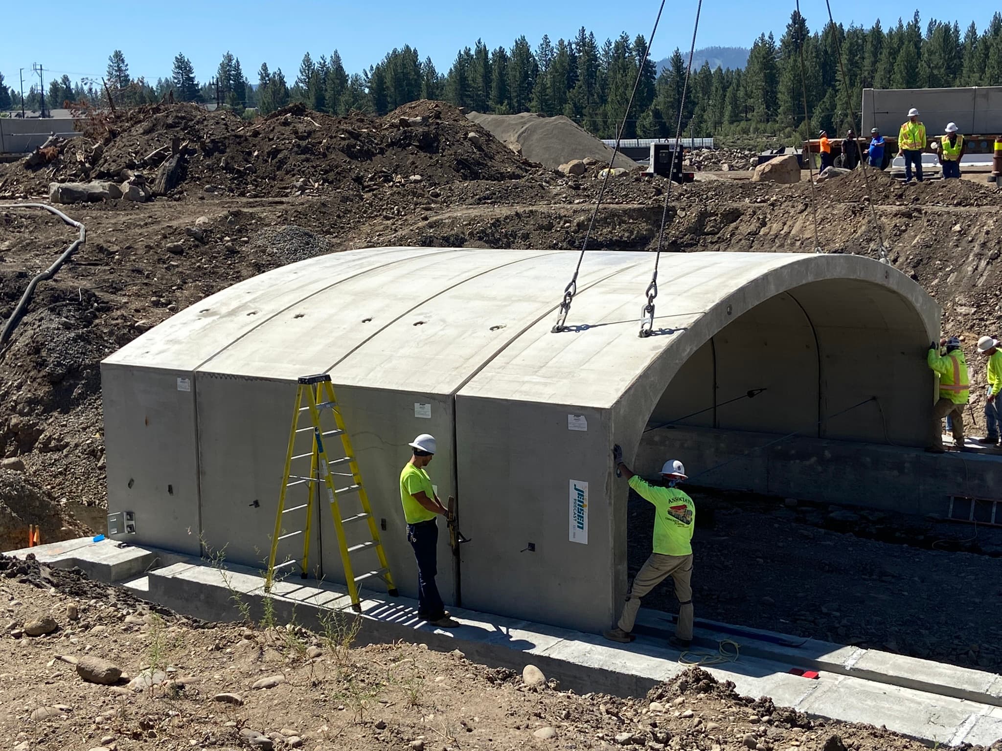 Precast Concrete Arch Culvert Bridge